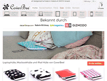 Tablet Screenshot of coverbee.de